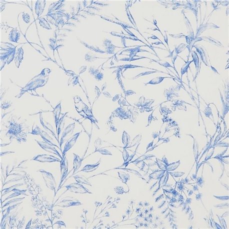 Fern Toile Bluebell PRL710-02