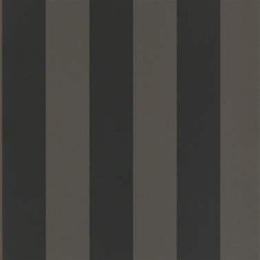 Wallpaper PRL026-17 SPALDING STRIPE - BLACK BLACK - Ralph Lauren Home