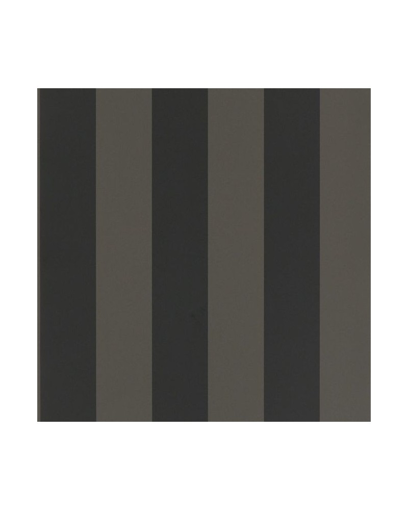 Wallpaper PRL026-17 SPALDING STRIPE - BLACK BLACK - Ralph Lauren Home