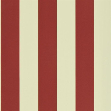 Wallpaper PRL026-18 SPALDING STRIPE - RED SAND - Ralph Lauren Home