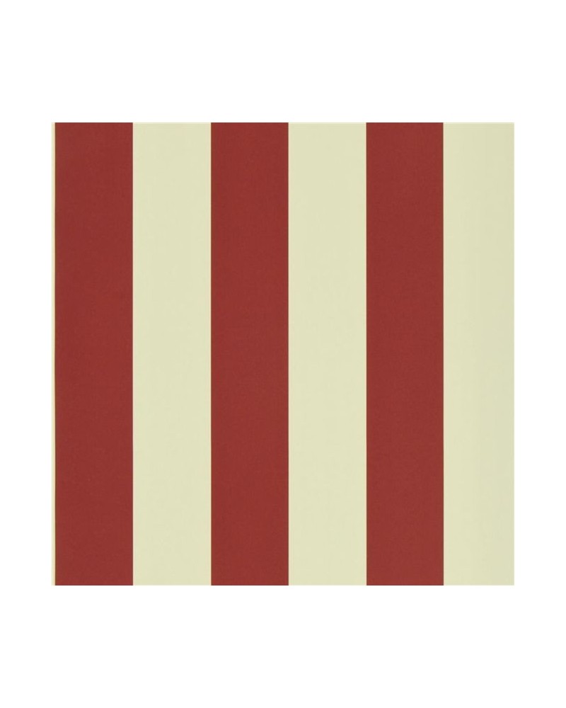 Wallpaper PRL026-18 SPALDING STRIPE - RED SAND - Ralph Lauren Home