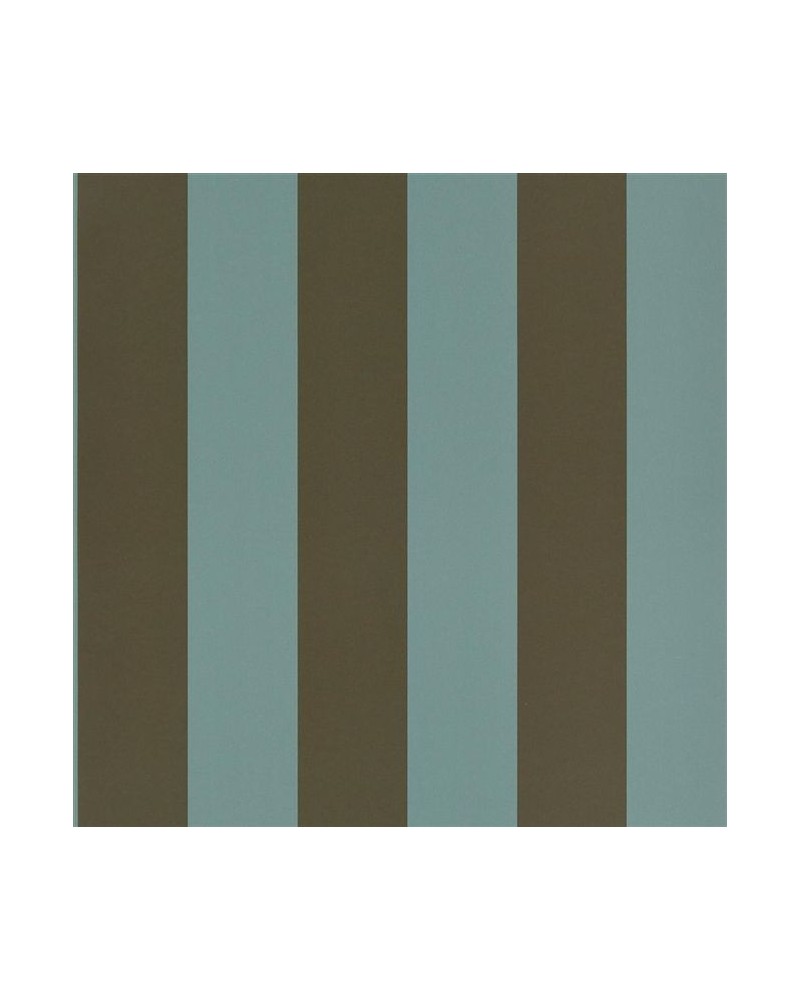 Wallpaper PRL026-20 SPALDING STRIPE - TEAL - Ralph Lauren Home