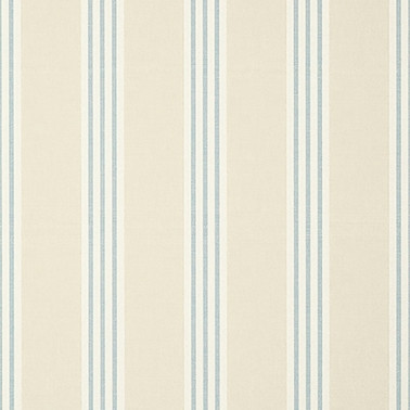 Canvas Stripe Spa Blue and Beige T13360