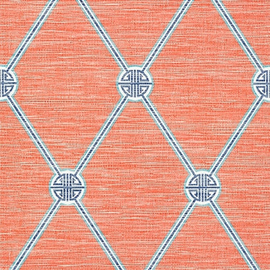 Turnberry Trellis Coral T13353