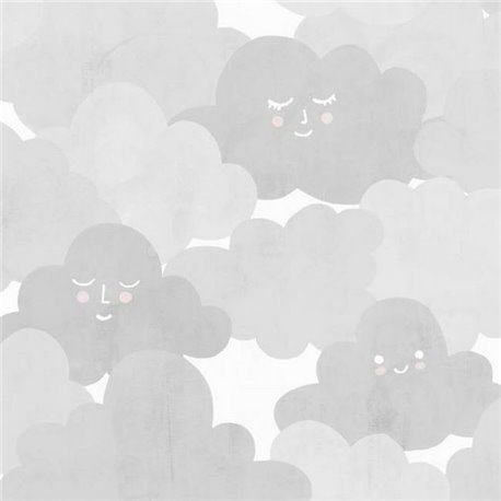 Happy Clouds Graphite 18143