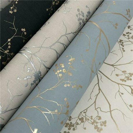 Luminous Branches Taupe Silver DD3815~1