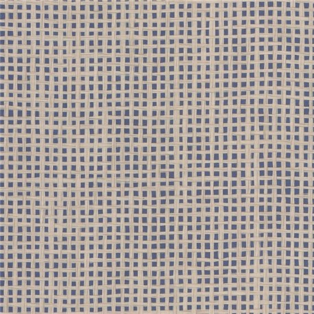 Waffle Weave Navy Beige 85532