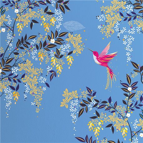 Hummingbird Cornflower Blue SM0031-01