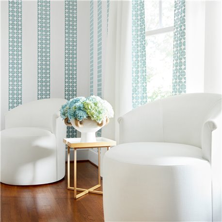 Fairmont Stripe Teal AT23129