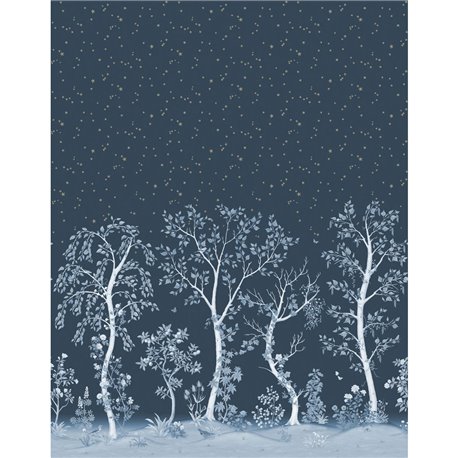 Seasonal Woods Midnight 120-6025