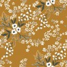 H0687 Floral Constellation Mustard