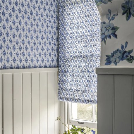 ST John Street Trellis Woad FEH0004-05