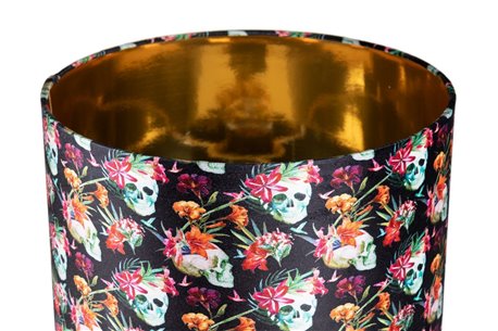 LAMPARA SOBREMESA CRISTAL SKULLS REF-046253