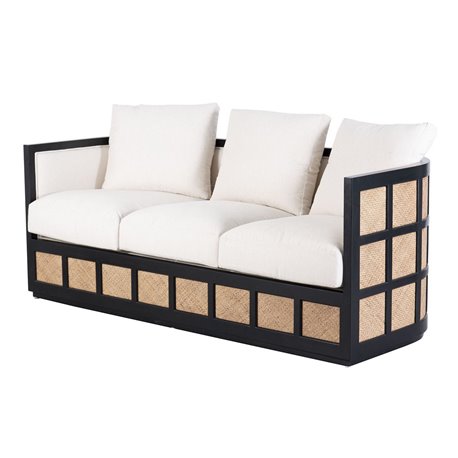 SOFA CAOBA-RATAN BORLANGE REF-919008