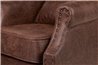 SILLON PU MARRON PATAS MADERA REF-800102