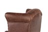 SILLON PU MARRON PATAS MADERA REF-800102