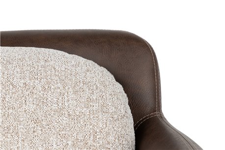 SILLON METAL PU TEXTIL TULSA REF-902037