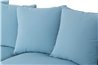 SOFA CAOBA BLANCO-AZUL TRONDHEIM REF-919014