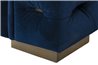 SOFA VELVET AZUL OSCURO 2 PLAZ.AS TWEED REF-920003