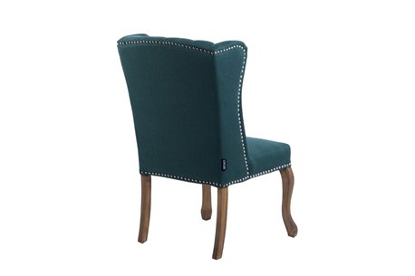 SILLA LINO CAPITONE VERDE NELSON REF-914009