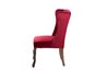 SILLA VELVET CAPITONE ROJO NELSON REF-914010