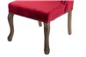 SILLA VELVET CAPITONE ROJO NELSON REF-914010