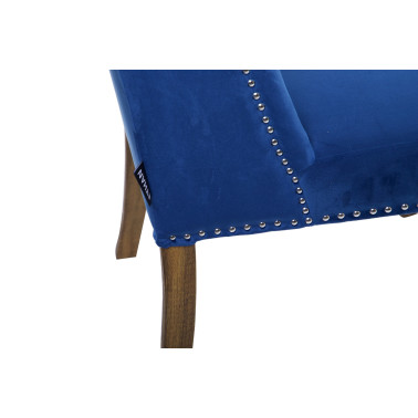 CHAISE CAPITONE EN VELOURS...