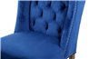 SILLA VELVET CAPITONE AZUL NELSON REF-914011