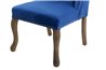 SILLA VELVET CAPITONE AZUL NELSON REF-914011