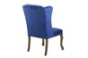 SILLA VELVET CAPITONE AZUL NELSON REF-914011