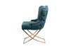 SILLA LINO CAPITONE VERDE BRUNY REF-914023