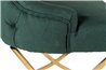 SILLA LINO CAPITONE VERDE BRUNY REF-914023