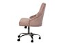 SILLA GIRATORIA VELVET CAPITONE ROSA REF-914034