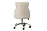 SILLA GIRATORIA LINO CAPITONE BEIGE RENO REF-914035