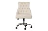 SILLA GIRATORIA LINO CAPITONE BEIGE RENO REF-914035