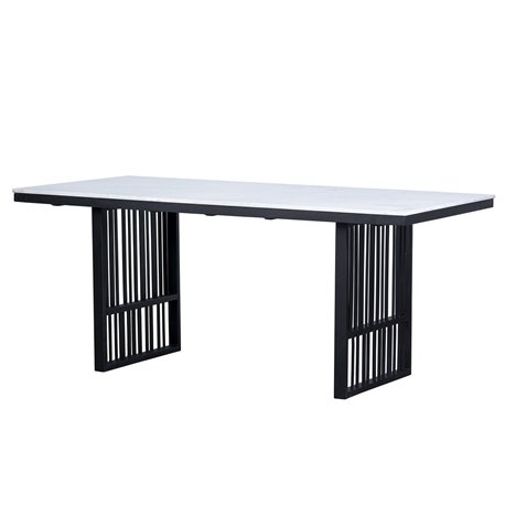 MESA COMEDOR MARMOL-MANGO REF-924012