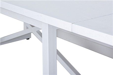 MESA COMEDOR MADERA-METAL PORTLAND REF-901015