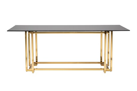 MESA COMEDOR INOX. CRISTAL KURSK REF-937016