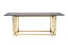 MESA COMEDOR INOX. CRISTAL KURSK REF-937016