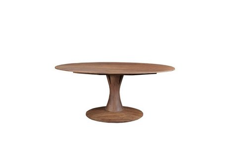 MESA COMEDOR OVAL MADERA SLAGELSE REF-929003