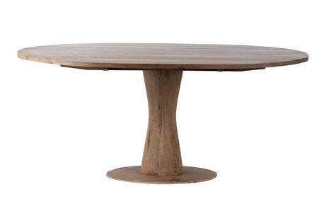 MESA COMEDOR OVAL MADERA SLAGELSE REF-929003