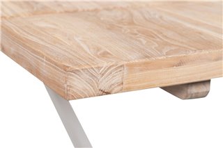 MESA COMEDOR MADERA-METAL GRECIA REF-901037