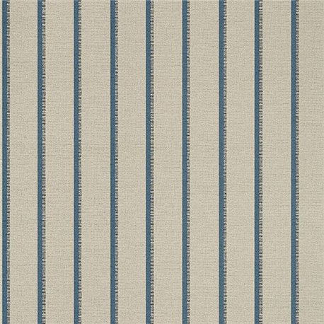 Notch Stripe Flax and Navy T10259