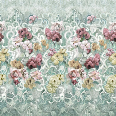 Tapestry Flower Eau de Nil PDG1153-03