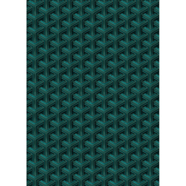 HEX WEAVE DARK EMERALD