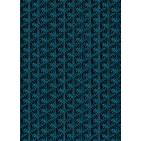 HEX WEAVE DARK PETROL