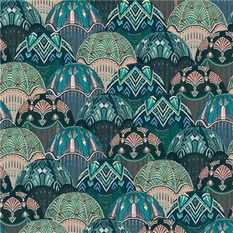 Silk Shades Teal BMHD002-09D