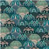 Silk Shades Teal BMHD002-09D