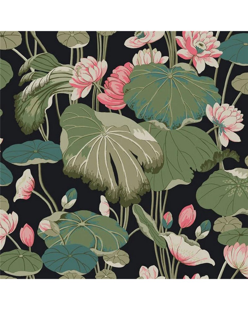 Lotus Pond Midnight Flamingo GO8292