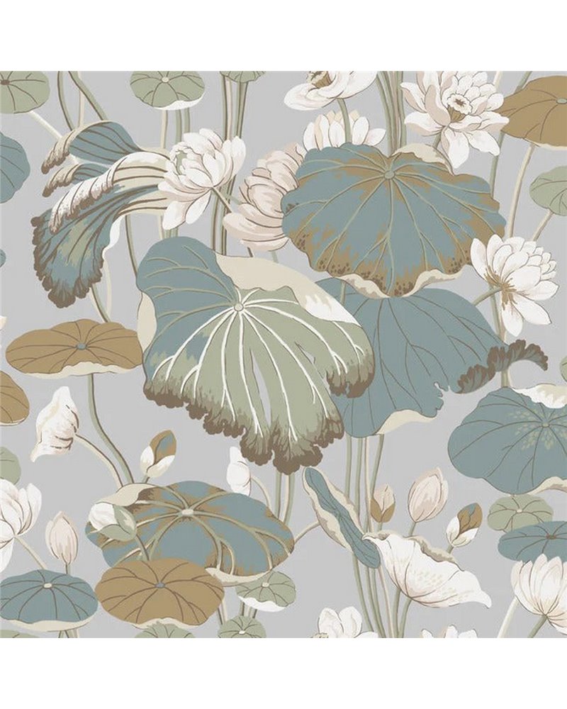 Lotus Pond Heather Cotton GO8294